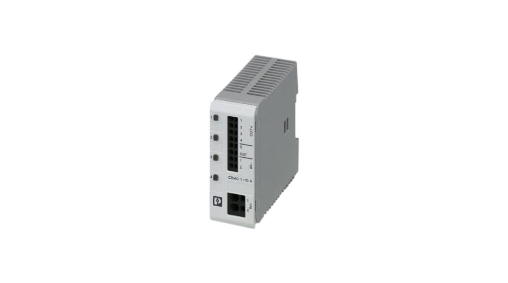 Elektronisk automatsikring, 10A, Klemme, IP20
